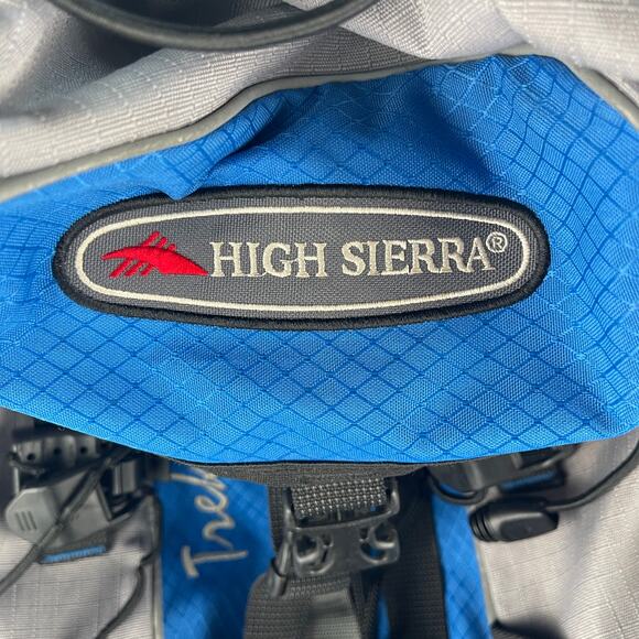 high sierra long trail hiking backpack Trek 25+ Grey/ Green  High Sierra Hiking Backpack Trek 25+ Blue Gray Outdoor Climbing Bag